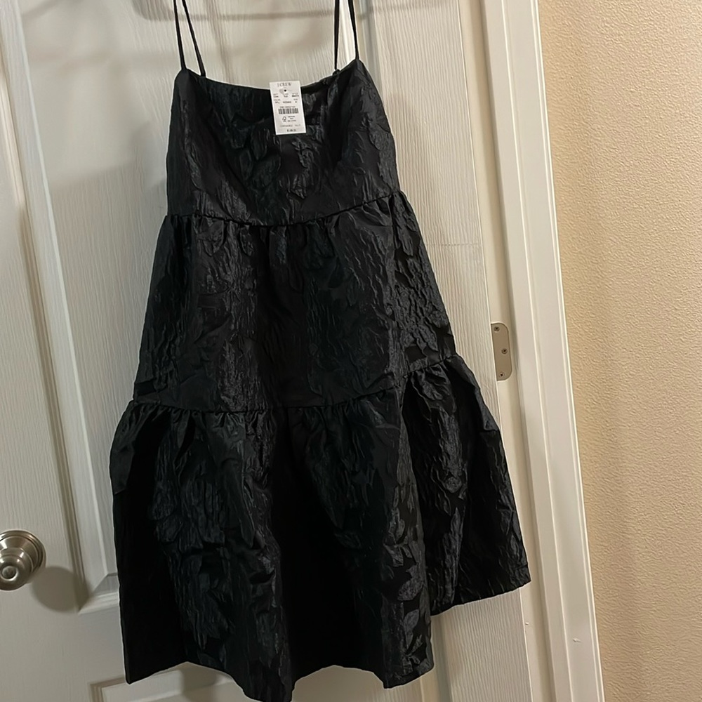 NWT Black JCREW party dress